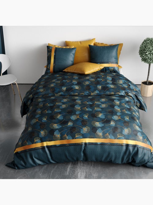 Parure De Couette 100% Coton 57 Fils Ginko - Kiabi