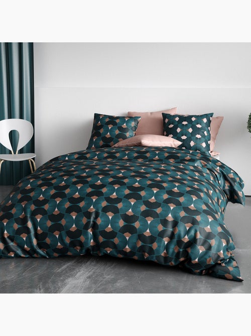 Parure De Couette 100% Coton 57 Fils Greek - Kiabi Parure De Couette 100% Coton 57 Fils Greek - Kiabi