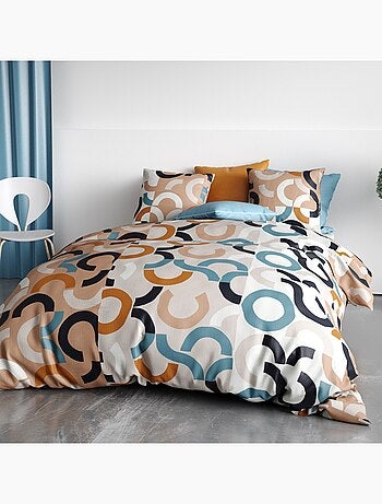 Parure De Couette 100% Coton 57 Fils Igor