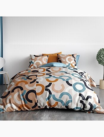 Parure De Couette 100% Coton 57 Fils Igor
