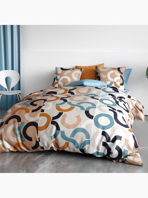Parure De Couette 100% Coton 57 Fils Igor - Kiabi