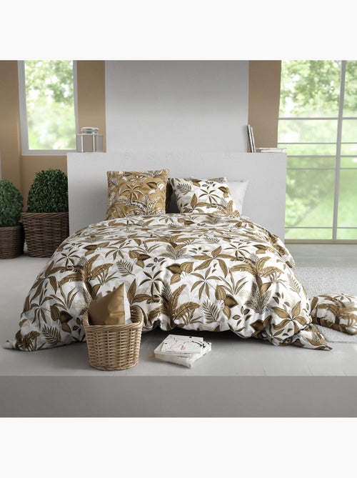 Parure De Couette 100% Coton 57 Fils Kaori - Kiabi