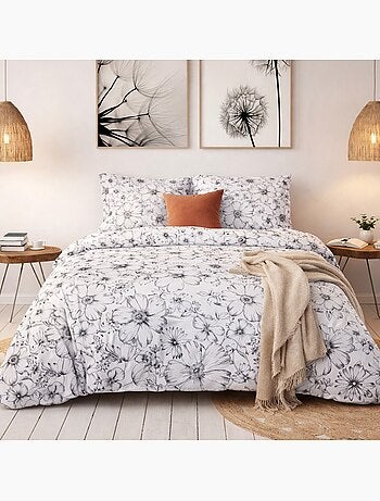 Parure de Couette 100% Coton 57 Fils KIRELLA
