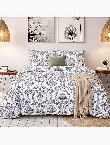 Parure de Couette 100% Coton 57 Fils MALIKOA