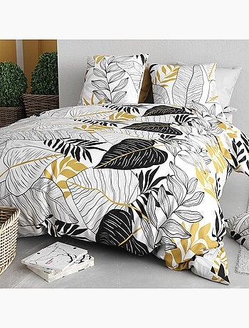Parure De Couette 100% Coton 57 Fils Moana