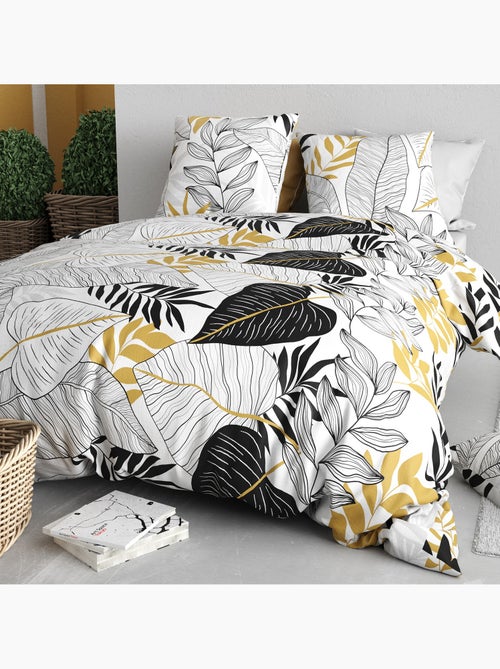 Parure De Couette 100% Coton 57 Fils Moana - Kiabi Parure De Couette 100% Coton 57 Fils Moana - Kiabi