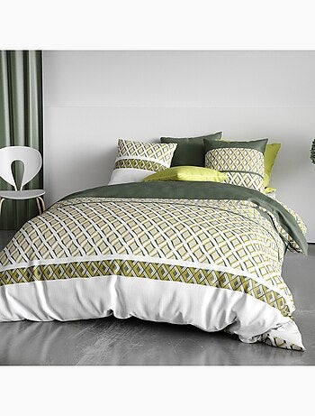 Parure De Couette 100% Coton 57 Fils Nayaa