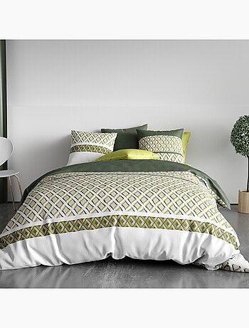 Parure De Couette 100% Coton 57 Fils Nayaa
