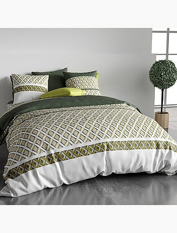 Parure De Couette 100% Coton 57 Fils Nayaa