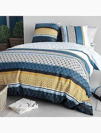 Parure De Couette 100% Coton 57 Fils Oasis