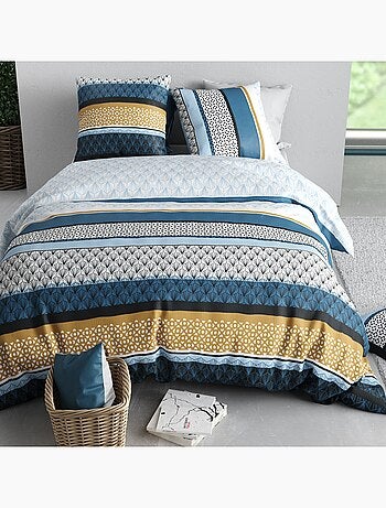 Parure De Couette 100% Coton 57 Fils Oasis