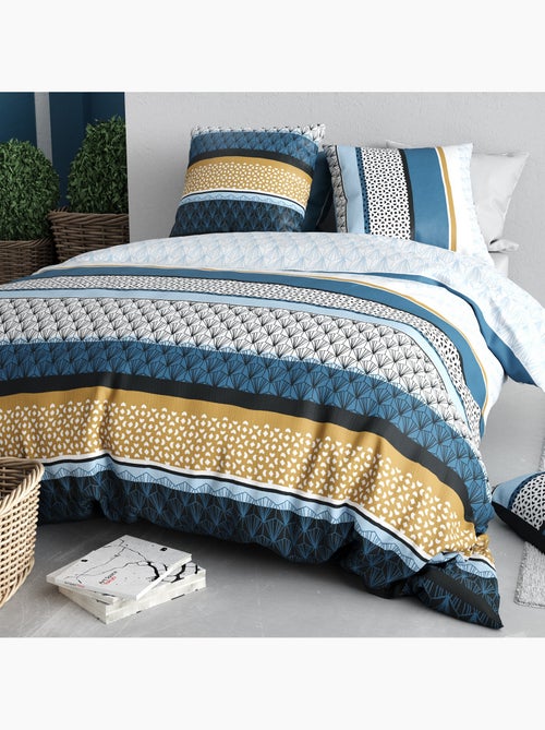Parure De Couette 100% Coton 57 Fils Oasis - Kiabi