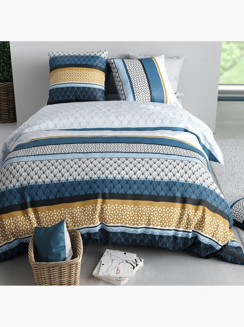 Parure De Couette 100% Coton 57 Fils Oasis - Kiabi