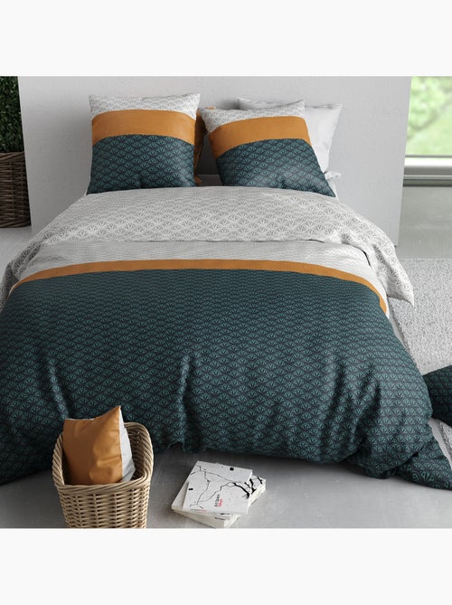 Parure De Couette 100% Coton 57 Fils Orphée - Kiabi