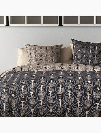 Parure De Couette 100% Coton 57 Fils Paon