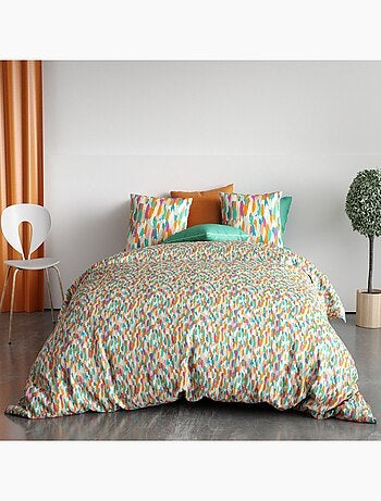 Parure de couette 100% Coton 57 fils Poppy