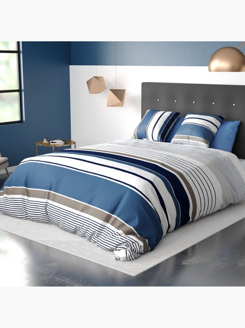 Parure De Couette 100% Coton 57 Fils Riviera - Kiabi