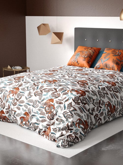 Parure de couette 100% Coton 57 fils Savane - Kiabi