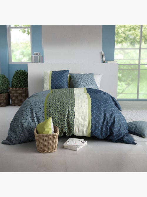 Parure De Couette 100% Coton 57 Fils Soléa - Kiabi Parure De Couette 100% Coton 57 Fils Soléa - Kiabi
