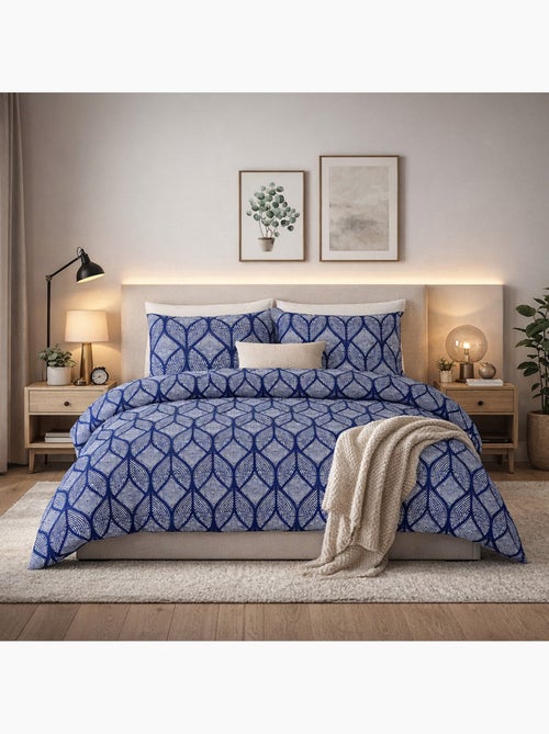 Parure de Couette 100% Coton 57 Fils TALINOA - Kiabi