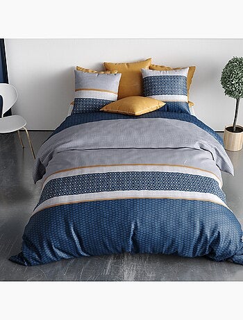 Parure De Couette 100% Coton 57 Fils Zante