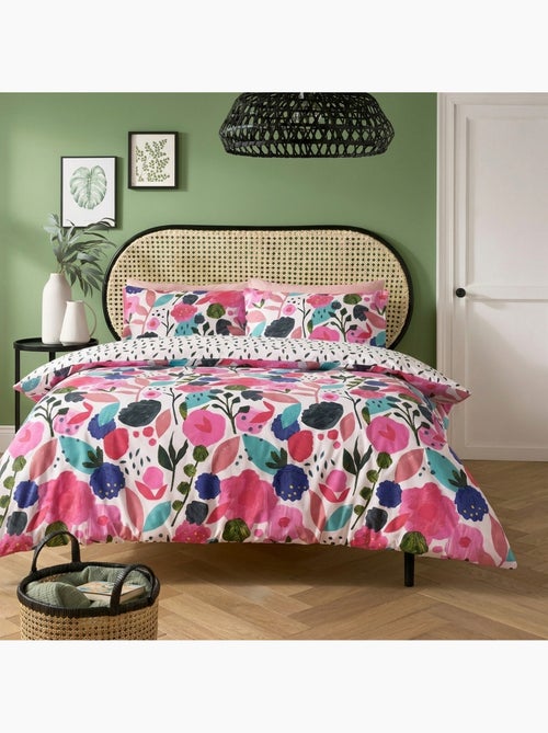Parure De Couette 100% Percale De Coton 80 Fils - Kiabi Parure De Couette 100% Percale De Coton 80 Fils - Kiabi