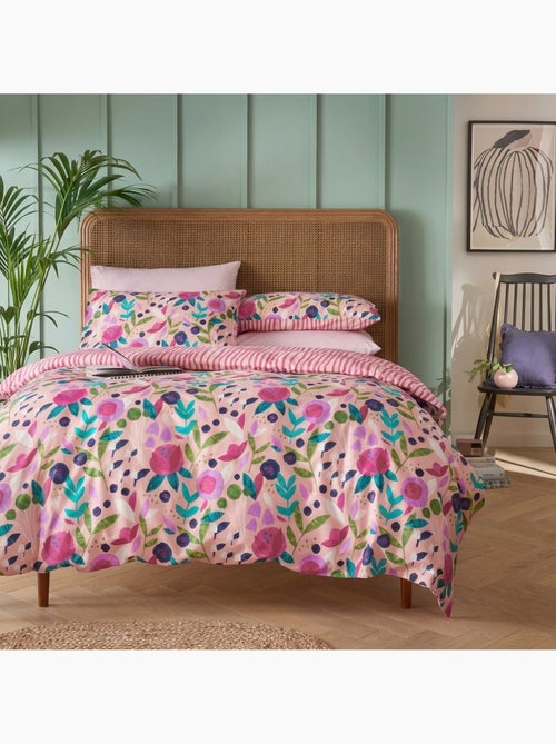 Parure De Couette 100% Percale De Coton 80 Fils - Kiabi