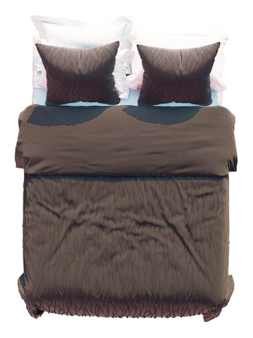 Parure de couette 240x220 cm TUFT, par Soleil d'Ocre avec 2 taies d'oreiller - Kiabi Parure de couette 240x220 cm TUFT, par Soleil d'Ocre avec 2 taies d'oreiller - Kiabi