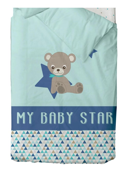 Parure de couette baby star - Kiabi
