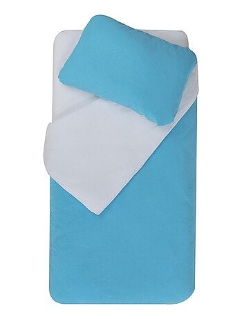 Parure de couette bicolore pour enfant