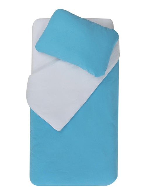 Parure de couette bicolore pour enfant - Kiabi