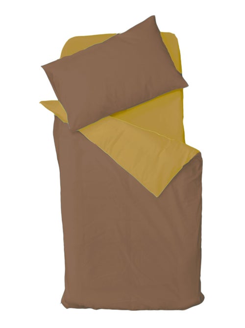 Parure de couette bicolore pour enfant - Kiabi