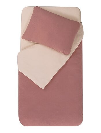 Parure de couette bicolore pour enfant