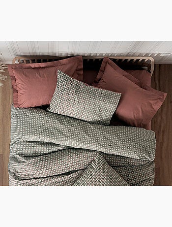 Parure de couette , coton imprimé