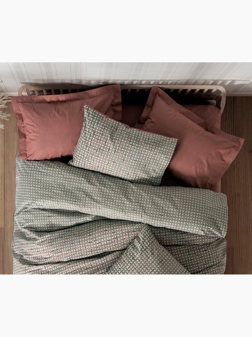 Parure de couette , coton imprimé - Kiabi Parure de couette , coton imprimé - Kiabi