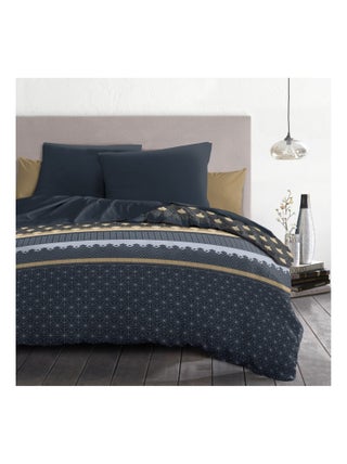 Parure de couette – Douce et facile d'entretien – Motifs modernes – Charlest – Home linge passion