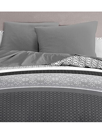 Parure de couette – Douce et facile d'entretien – Motifs modernes – Difus – Home linge passion