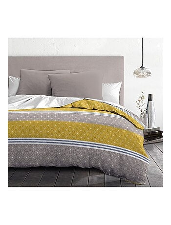 Parure de couette – Douce et facile d'entretien – Motifs modernes – Ophrys – Home linge passion