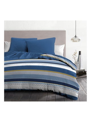 Parure de couette – Douce et facile d'entretien – Motifs modernes – Stanis – Home linge passion