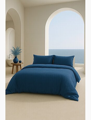 Parure de couette en gaze de coton - La sultane -