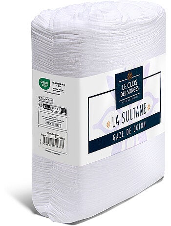 Parure de couette en gaze de coton - La sultane -