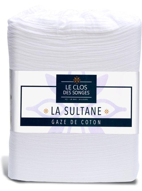 Parure de couette en gaze de coton La sultane - Kiabi Parure de couette en gaze de coton La sultane - Kiabi