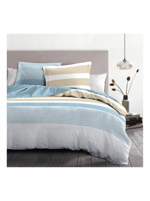 Parure de couette en percale de coton La courtisane - Kiabi
