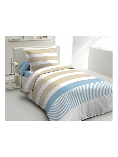 Parure de couette en percale de coton La courtisane - Kiabi