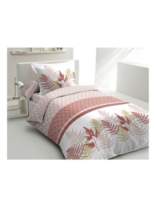 Parure de couette en percale de coton La marquise - Kiabi