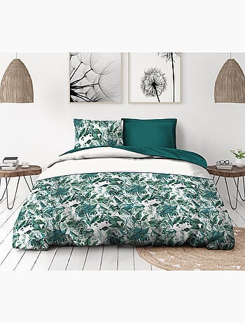 Parure de couette en percale de coton La Nomade