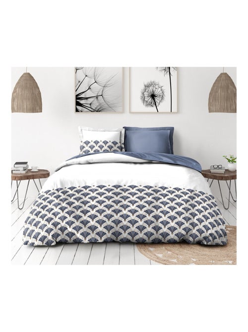 Parure de couette en percale de coton L'élégante - Kiabi