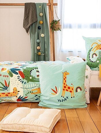 Parure de couette esprit jungle