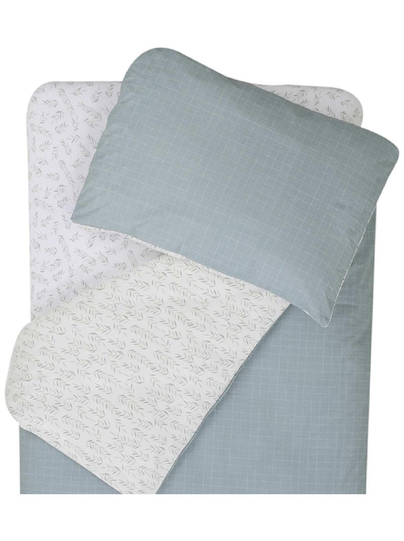 Parure de couette esprit nature Blanc - Kiabi