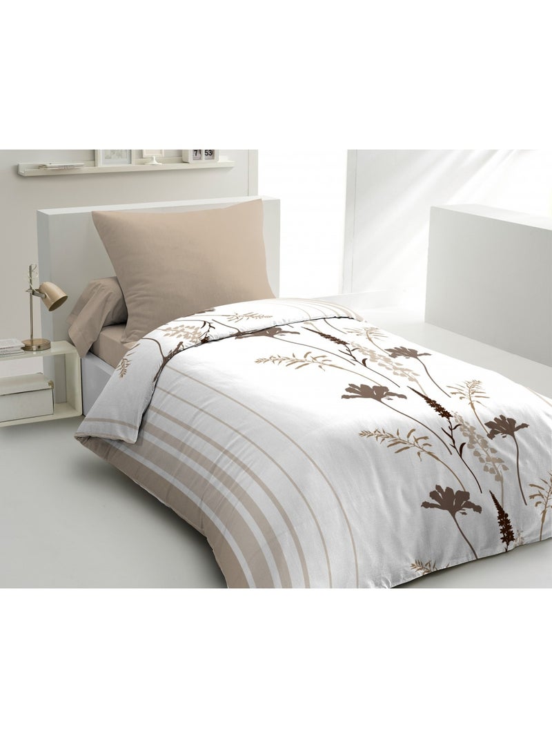 Parure de couette – Facile d'entretien – Motifs traditionnels – Narjiss – Home linge passion Beige - Kiabi